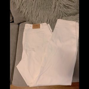 Ralph Lauren White Denim Jeans SIZE 18